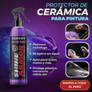 AutoShine™ - Spray Premium Cerámico CERA RESTAURADORA DE  PINTURA, BRILLO Y ELIMINA RASGUÑOS