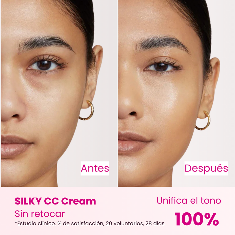2x1 Silky Glow Tono Mágico: La base que se adapta a ti