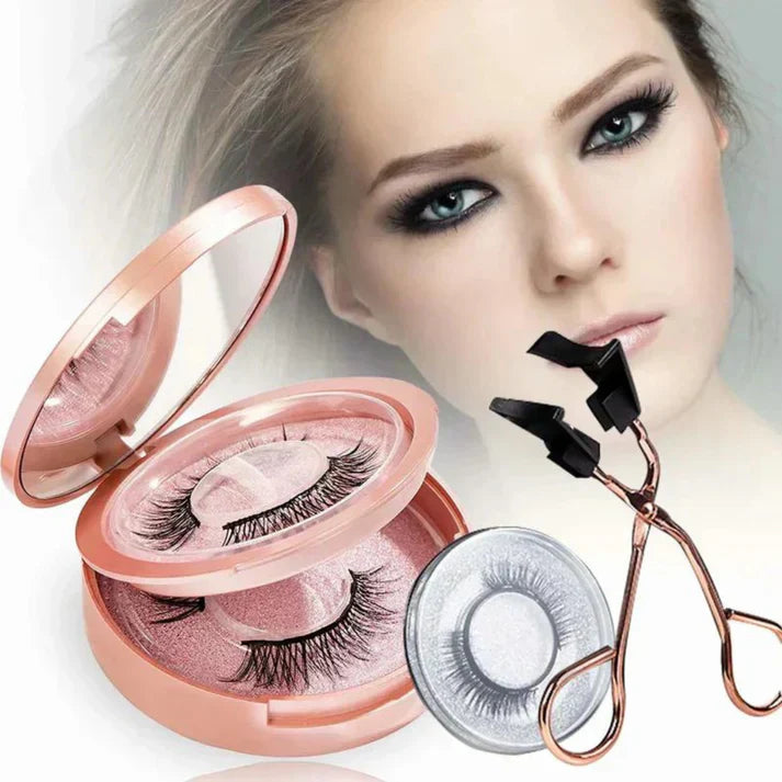 LashLux© - Kit De Pestañas Magnéticas con Aplicador